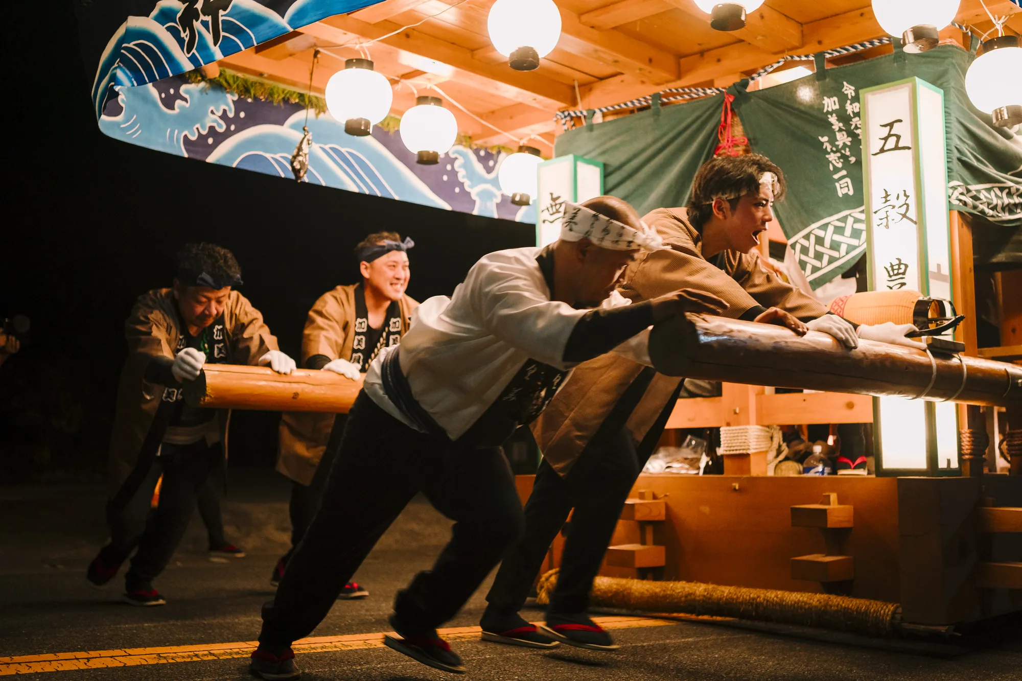 祭りの準備