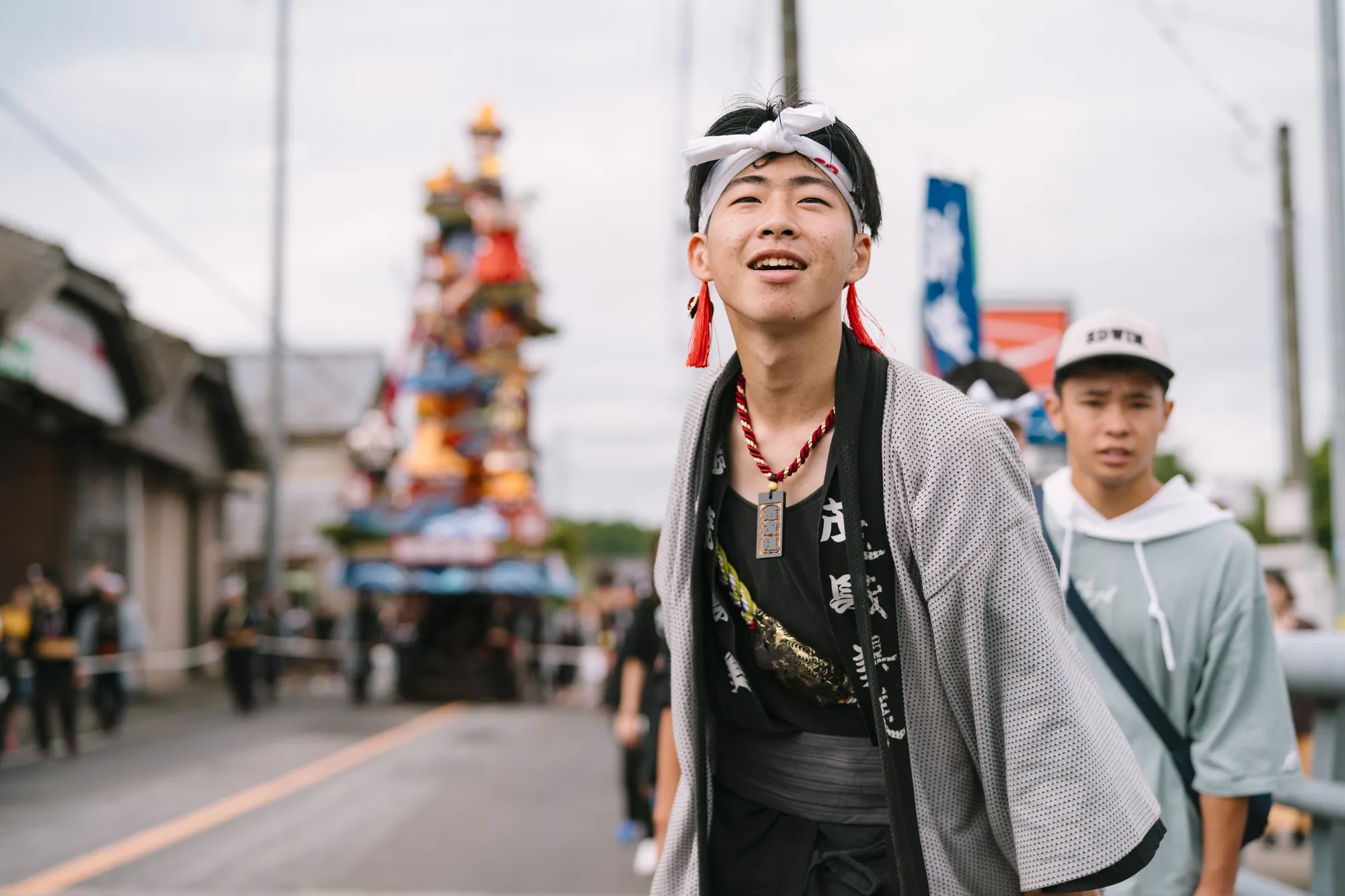 祭りに関わる人